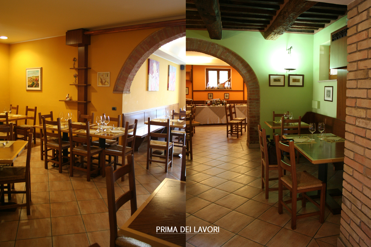 Restyling osteria del bosco